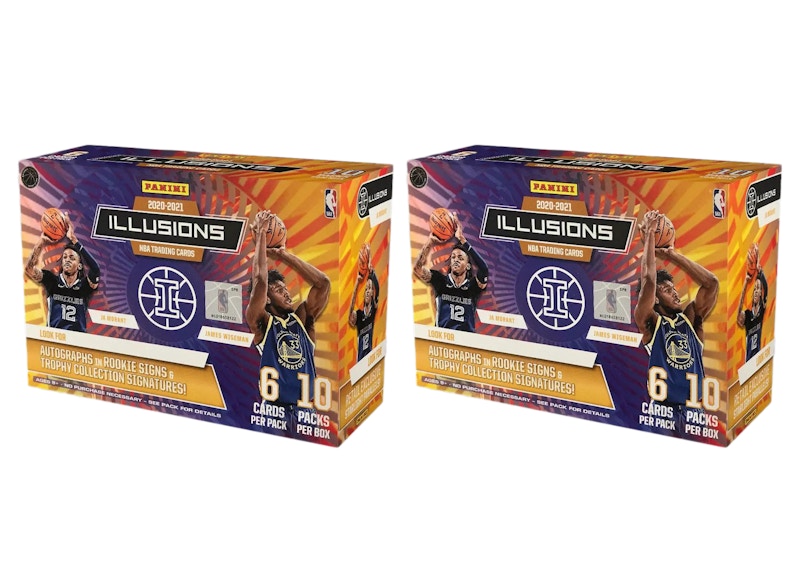 2020-21 Panini Illusions Basketball Mega Box (Target) 2x Lot