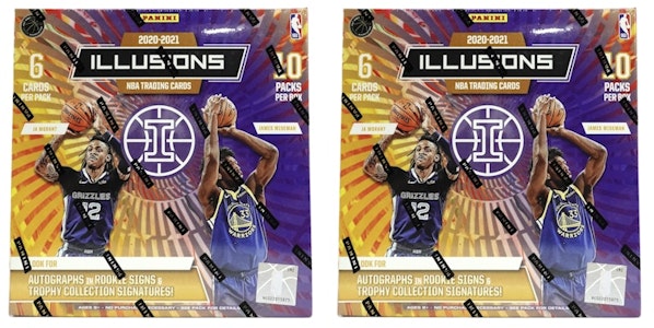 Lote 2x Panini Illusions Basketball Mega Box 2020-21 (Walmart). Buy Lote 2x Panini Illusions Basketball Mega Box 2020-21 (Walmart).