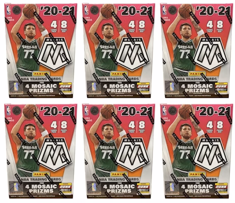 2020-21 Panini Mosaic Basketball Blaster Box 6x Lot Buy 2020-21 Panini Mosaic Basketball Blaster Box 6x Lot