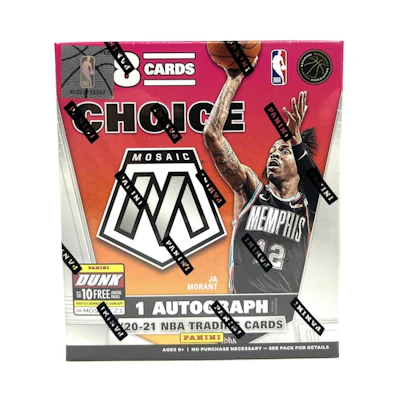 2020-21 Panini Mosaic Basketball Choice Box