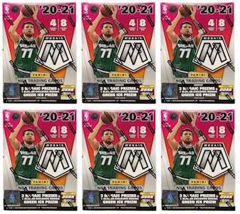 2020-21 Panini篮球Mosaic球迷独家绿冰棱镜爆裂盒6盒装 Buy 2020-21 Panini篮球Mosaic球迷独家绿冰棱镜爆裂盒6盒装