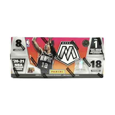 2020-21 Panini Mosaic Basketball Fast Break Box
