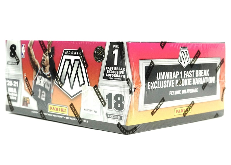 2020-21 Panini Mosaic Basketball Fast Break Box 圖 2
