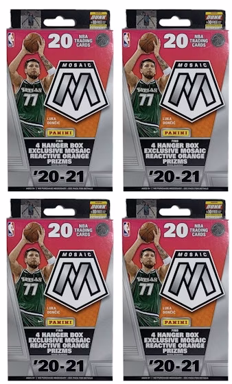 2020-21-panini-mosaic-basketball-hanger-box-4x-lot