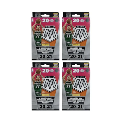 2020-21 Panini Mosaic Basketball Hanger Box 4x Lot