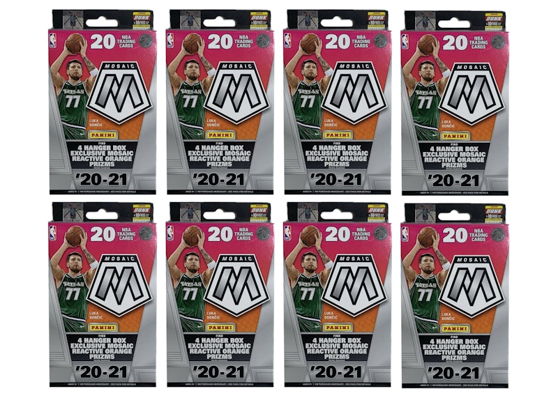 2020-21 Panini Mosaic Basketball Hanger Box 8x Lot