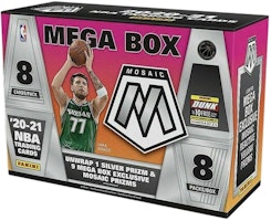 2020-21 Panini Mosaic Basketball Target Mega Box (Reactive Yellow Prizms) (8 Packs) 2020-21 Panini Mosaic Basketball Target Mega Box (Reactive Yellow Prizms) (8 Packs)