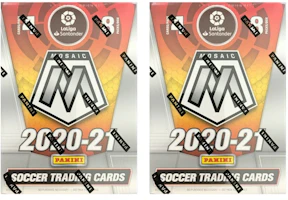 2020-21 Panini Mosaic La Liga Soccer Blaster Box 2x Lot 2020-21 Panini Mosaic La Liga Soccer Blaster Box 2x Lot