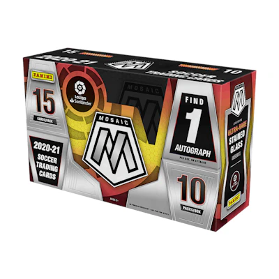 2020-21 Panini Mosaic La Liga Soccer Hobby Box
