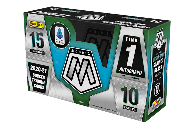 2020-21 Panini Mosaic Serie A Soccer Hobby Box