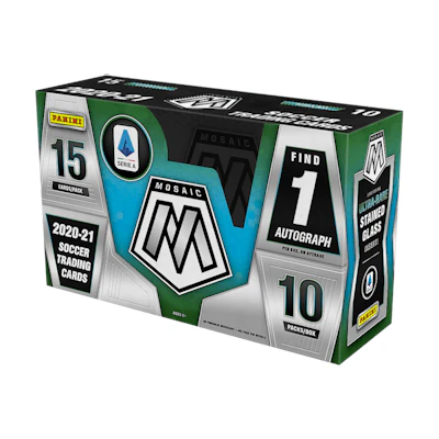 2020-21 Panini Mosaic Serie A Soccer Hobby Box