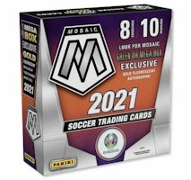 2020-21 Panini Mosaic UEFA Euro Soccer Mega Box (Gold Fluorescent Autographs) 2020-21 Panini Mosaic UEFA Euro Soccer Mega Box (Gold Fluorescent Autographs)
