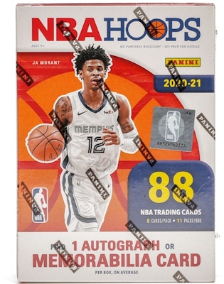 2020-21 Panini NBA Hoops Basketball Blaster Box Buy 2020-21 Panini NBA Hoops Basketball Blaster Box