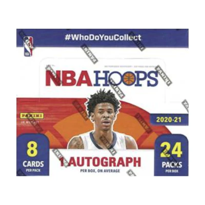 2020-21 Panini NBA Hoops Basketball Retail Box