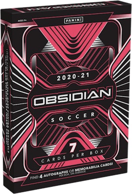 2020-21 Panini Obsidian Soccer Hobby Box Buy 2020-21 Panini Obsidian Soccer Hobby Box