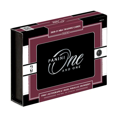 2020-21 Panini One and One Basketball Hobby Box