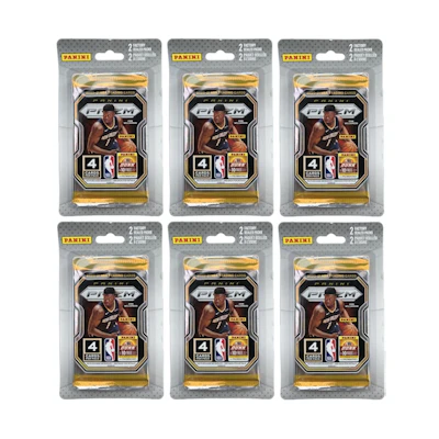 2020-21 Panini Prizm Basketball 2 Pack Blister 6x Lot