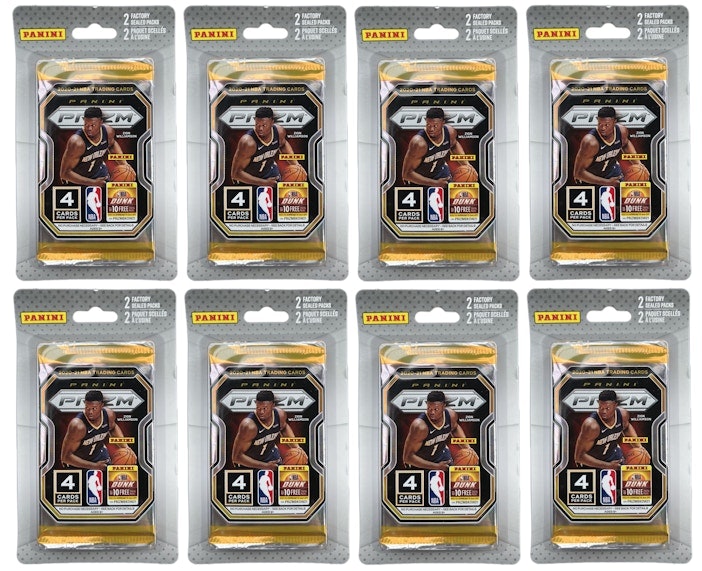 2020-21-panini-prizm-basketball-2-pack-blister-8x-lot