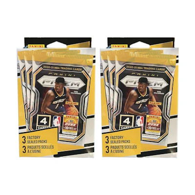 2020-21 Panini Prizm Basketball 3 Pack Hanger Box 2x Lot