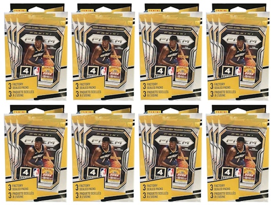 2020-21 Panini Prizm Basketball 3 Pack Hanger Box 8x Lot Buy 2020-21 Panini Prizm Basketball 3 Pack Hanger Box 8x Lot