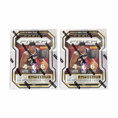2020-21 Panini Prizm Basketball Blaster Box 2x Lot