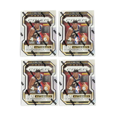 2020-21 Panini Prizm Basketball Blaster Box 4x Lot