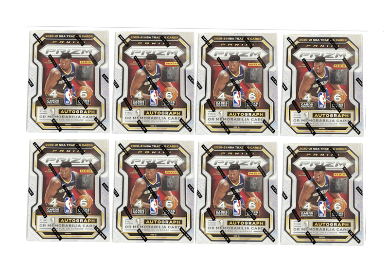 2020-21 Panini Prizm Basketball Blaster Box 8x Lot