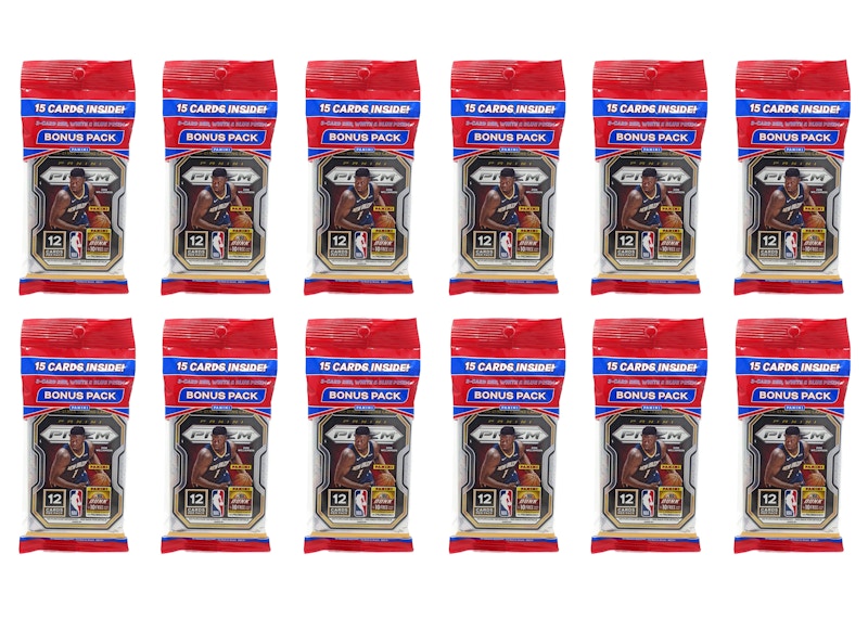 2020-21 Panini Prizm Basketball Cello Pack 12x Lot