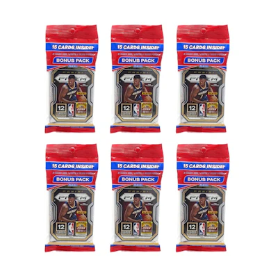 2020-21 Panini Prizm Basketball Cello Pack 6x Lot