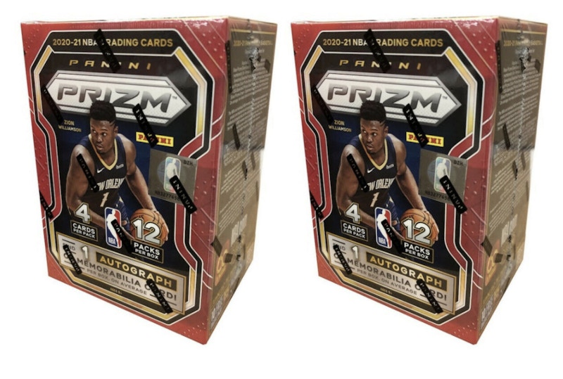 2020-21 Panini Prizm Basketball Fanatics Blaster Box (48 Cards) 2x Lot