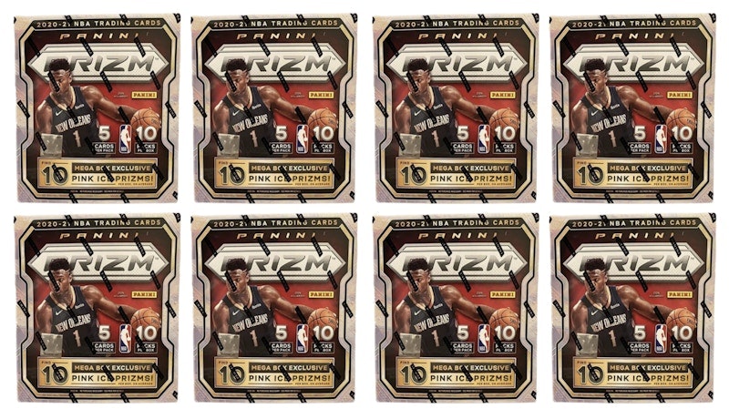 2020-21-panini-prizm-basketball-mega-box-pink-ice-prizms-8x-lot