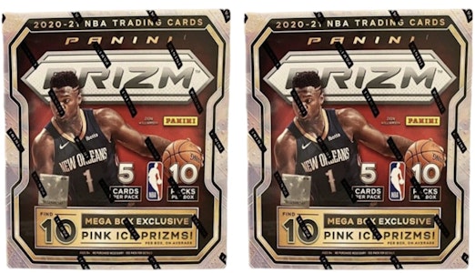 Caja Mega Panini Prizm Baloncesto 2020-21 (Pink Ice Prizms) Lote x2 Buy Caja Mega Panini Prizm Baloncesto 2020-21 (Pink Ice Prizms) Lote x2