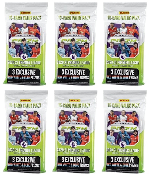 2020-21-panini-prizm-premier-league-soccer-fat-pack-6x-lot