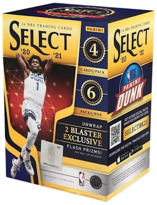 2020-21 Panini Select Basketball Blaster Box (Flash Prizms) Buy 2020-21 Panini Select Basketball Blaster Box (Flash Prizms)