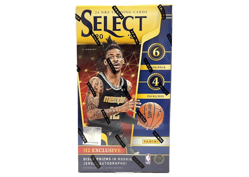 2020-21 Panini Select Basketball H2 Hobby Hybrid Box