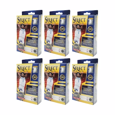 2020-21 Panini Select Basketball Hanger Box (Shimmer Prizms) 6x Lot