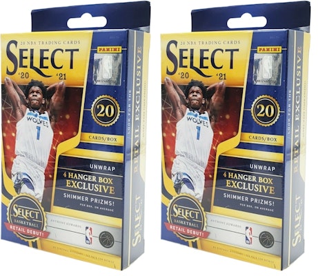 2020-21 Panini Select Basket Hanger Box (Shimmer Prizms) 2x Paket Buy 2020-21 Panini Select Basket Hanger Box (Shimmer Prizms) 2x Paket