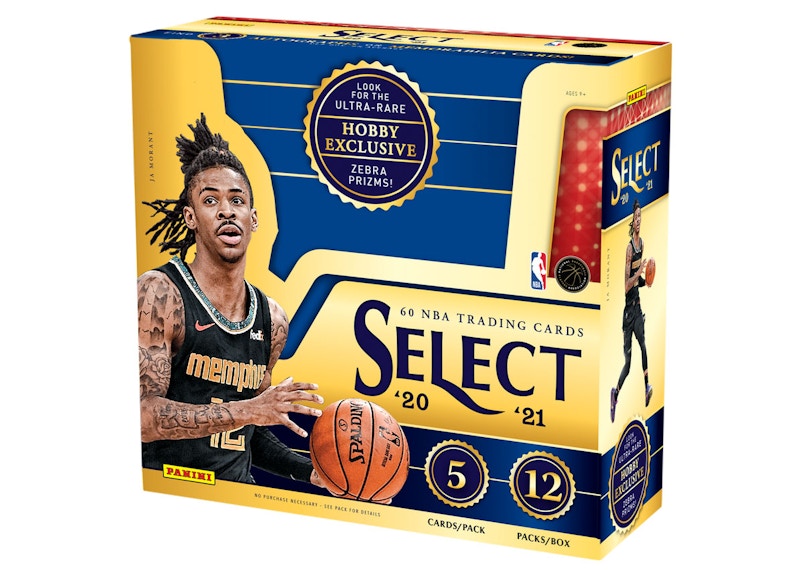 2020-21 Panini Select Basketball Hobby Box