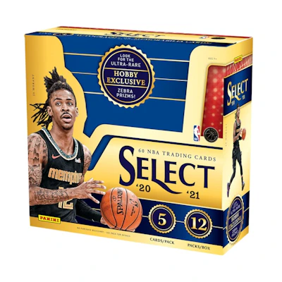 2020-21 Panini Select Basketball Hobby Box