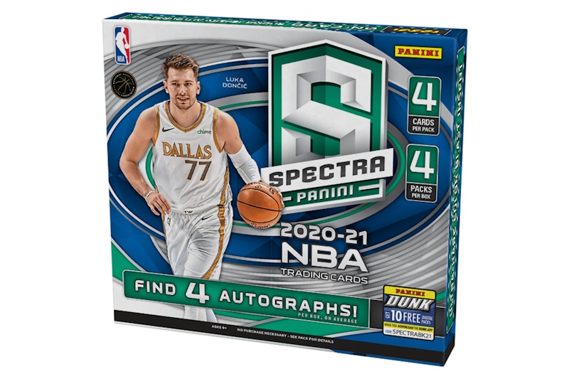 2020-21 Panini Spectra Basketball Hobby Box