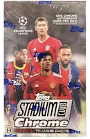 2020-21 Topps Chrome Stadium Club UEFA Champions League Soccer Hobby Box 2020-21 Topps Chrome Stadium Club UEFA Champions League Soccer Hobby Box