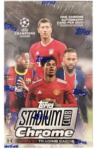 2020-21 Topps Chrome 球場俱樂部 歐洲冠軍聯賽足球收藏盒 Buy 2020-21 Topps Chrome 球場俱樂部 歐洲冠軍聯賽足球收藏盒