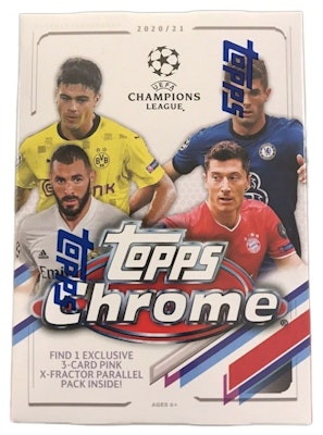 2020-21 Topps Chrome UEFA Champions League Soccer Blaster Box Buy 2020-21 Topps Chrome UEFA Champions League Soccer Blaster Box