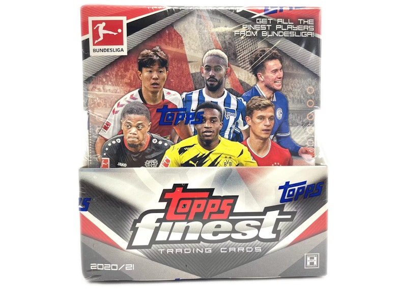 2020-21 Topps Finest Bundesliga Soccer Hobby Box