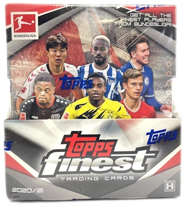 2020-21 Topps Finest Bundesliga Soccer Hobby Box Buy 2020-21 Topps Finest Bundesliga Soccer Hobby Box