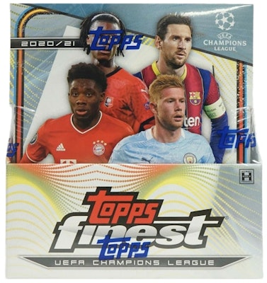 2020-21 Topps Finest UEFA Champions League Soccer Hobby Box Buy 2020-21 Topps Finest UEFA Champions League Soccer Hobby Box