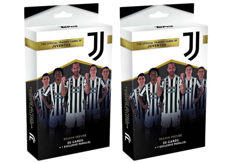 2020-21 Topps Juventus Team Set Soccer Box 2x Lot