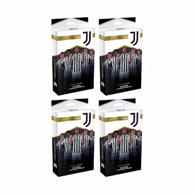 2020-21 Topps Juventus Team Set Soccer Box 4x Lot