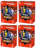 2020-21 Topps Merlin Collection Chrome UEFA Champions League Soccer Blaster Box 4x Lot 2020-21 Topps Merlin Collection Chrome UEFA Champions League Soccer Blaster Box 4x Lot