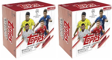 2020-21 Topps UEFA Champions League (Japan Edition) Soccer Box 2x Lot 2020-21 Topps UEFA Champions League (Japan Edition) Soccer Box 2x Lot